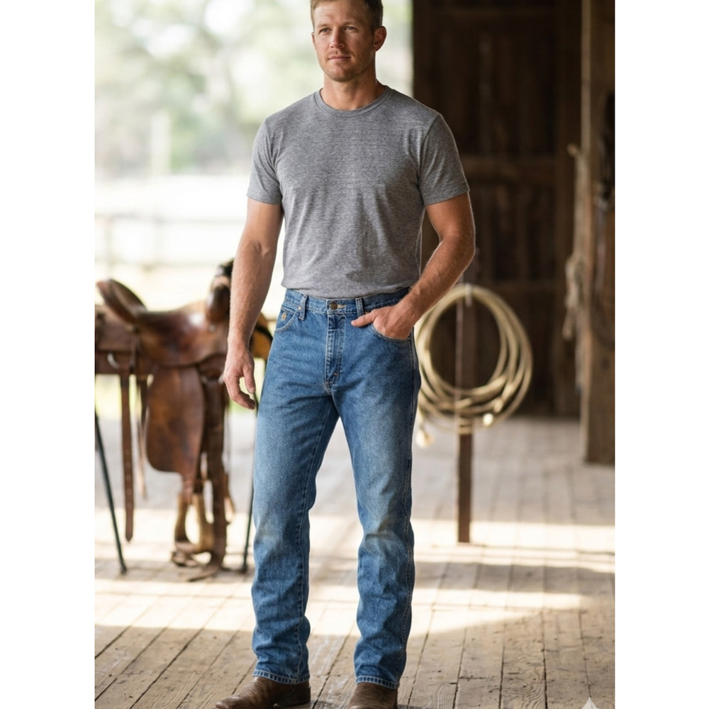 Wrangler‎ George Strait Cowboy Cut Straight Leg Jeans 31x34